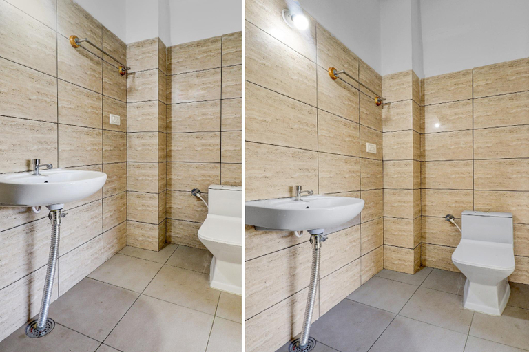 Bathroom, Hotel O Power Spirits Boarding and Lodging, Bangalore