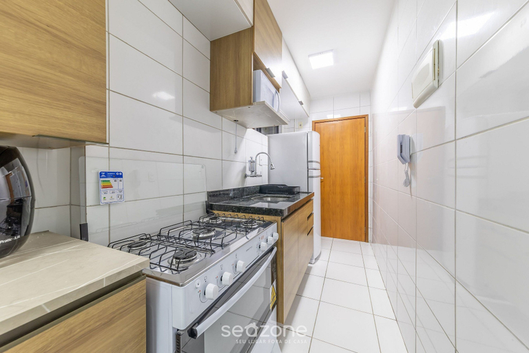 Private kitchen, Apartment w/ Pool 500m From the Beach Soh1102, Maceió (capital)