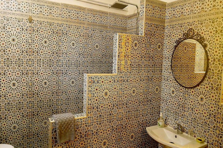 Bathroom 4, Riad Meftaha, Rabat
