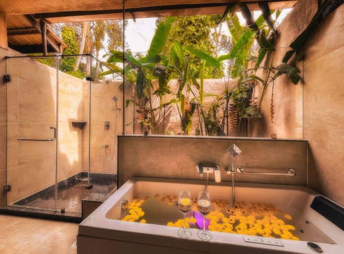 Bathroom 5, Copper Edge - Eco Resort, Coorg, Kodagu