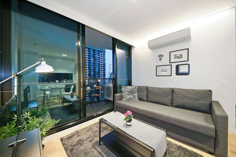 Interior 4, Trendy 2-bedroom Stay in Melbourne CBD, Melbourne