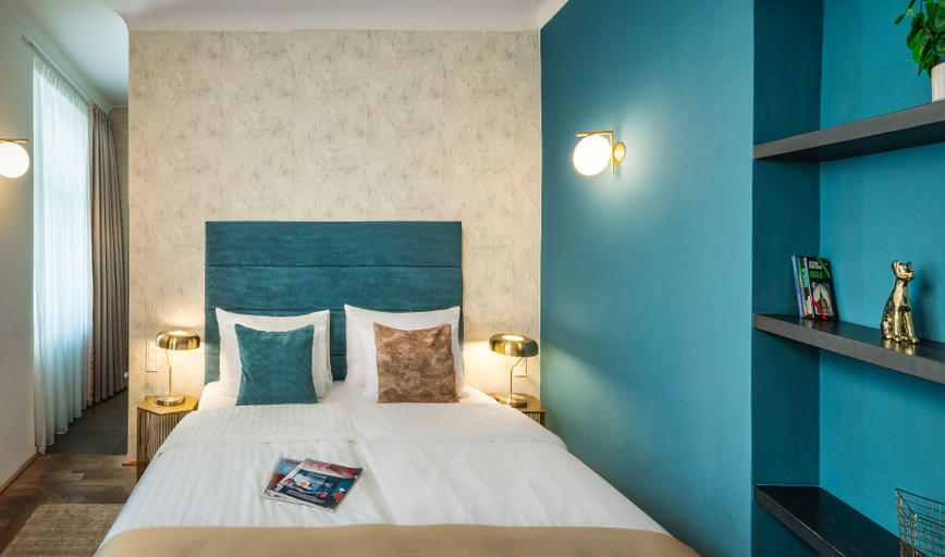 Bedroom 2, Golden Angel Suites by Adrez Living, Praha 1