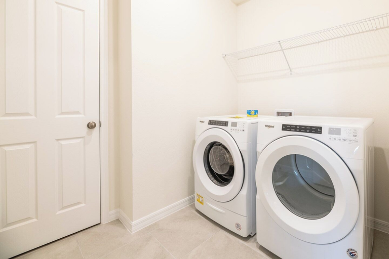 Laundry, Spacious 9-bedroom Orlando vacation home, Osceola