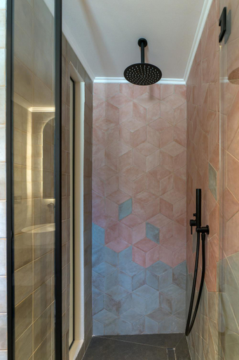 Shower, Villa Rea - With Private Heated Pool, Crete