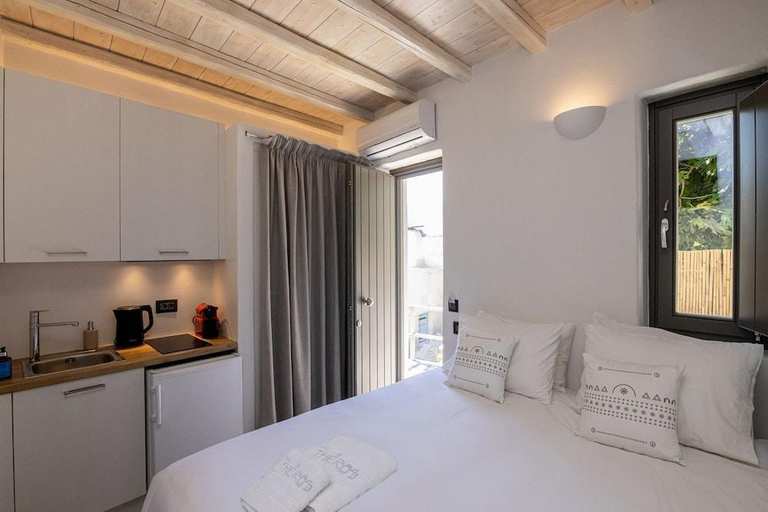 Bedroom 3, Living Theros Luxury Suites, South Aegean