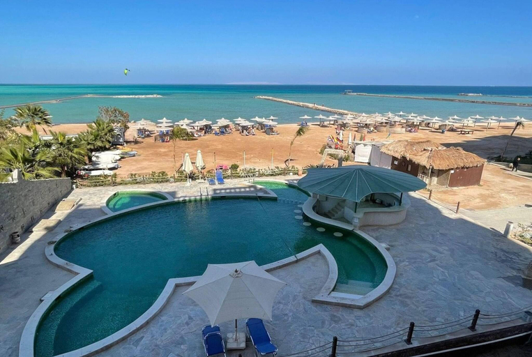 Sport & Beauty 4, 1BR Apartment Side Sea View Pool Turtles Beach, Al-Ghurdaqah