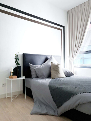 Bedroom 3, Cozy & Stylish 2BR Apt at Arte Plus, Free Parking, Gombak