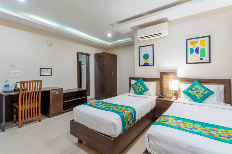 Bedroom 3, Treebo Golden Inn Electronic City Hosur Road, Bangalore
