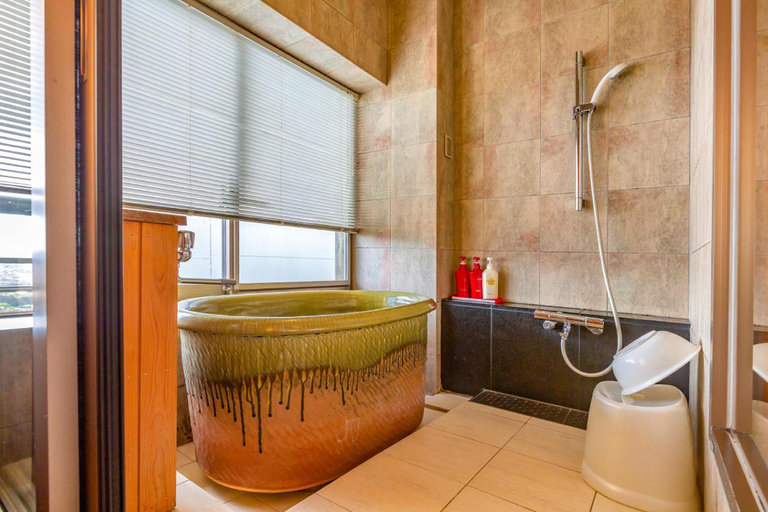 Bathroom, Ooedo Onsen Monogatari Minoh Kanko Hotel, Minoo
