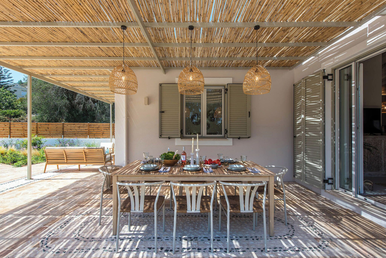 Outdoor dining 2, Villa Bettina, Ionian Islands