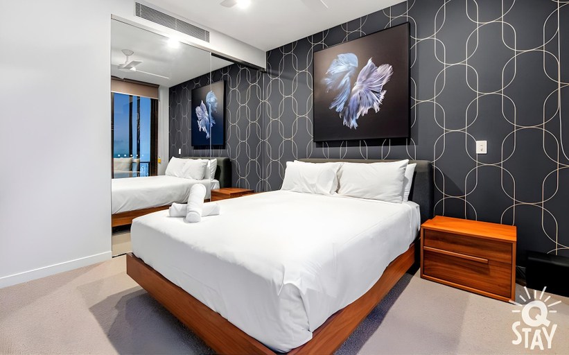 Bedroom 2, Casino Private Apartments - QStay, Gold Coast