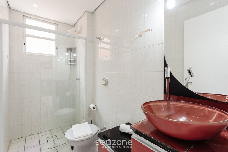 Bathroom, Apt Close to the Beach in Canasvieiras Rfs205, Florianopolis