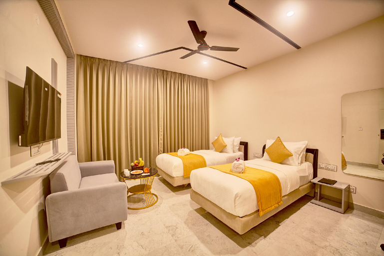 Bedroom 3, Gateway Transit Hotel, Bangalore Rural