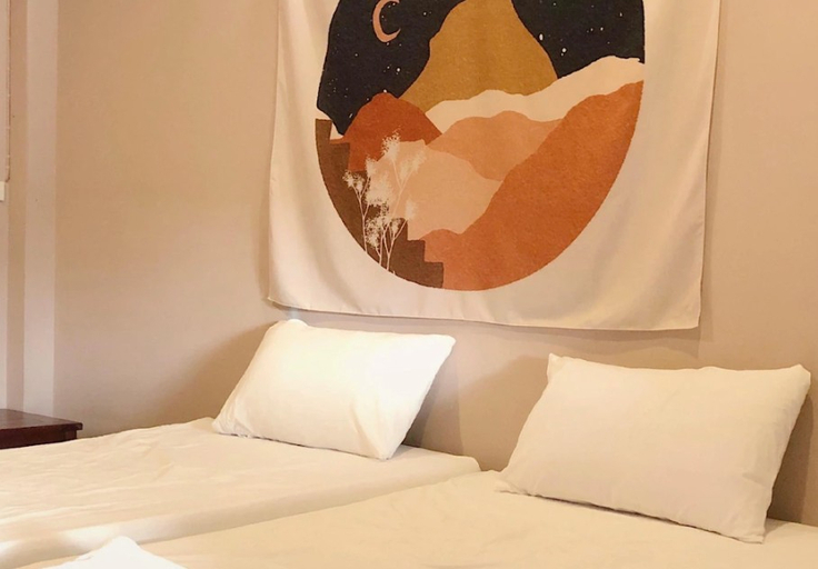 Bedroom 3, The Nine Bed & Restaurant, Kanchanaburi, Muang Kanchanaburi