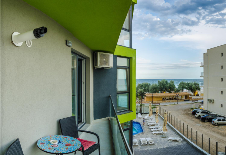 Balcony/terrace 3, Apartamente Azzurro on the beach, Navodari