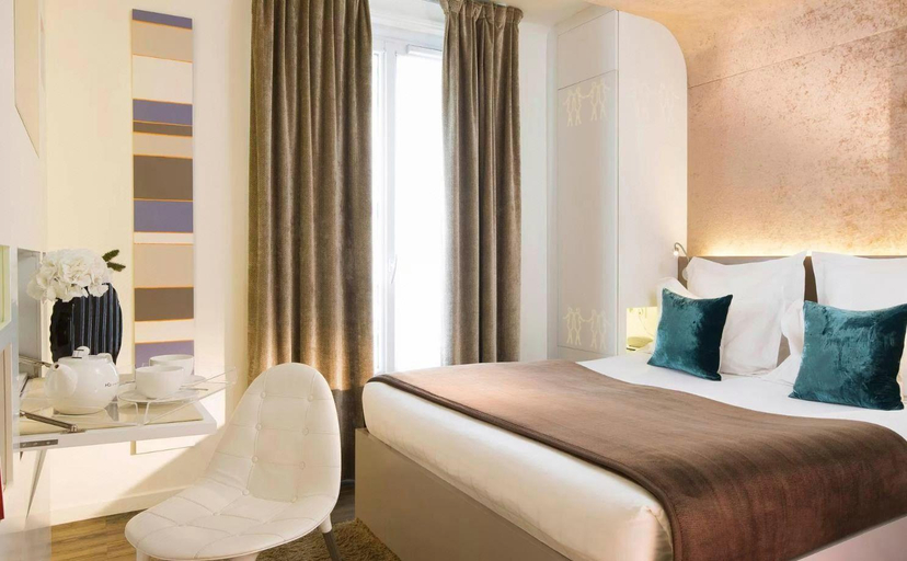 Bedroom 2, New Hotel Republique, Paris