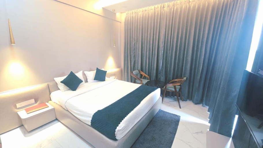 Bedroom 2, Hotel Laxmi Elite , Satara