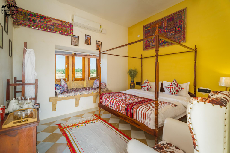 Bedroom 2, Wild Heritage Desert Camp, Jaisalmer