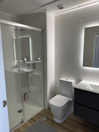 Bathroom 5, Luxurious 2-Bedroom Apartment in Arenals del Sol with Pool and Sea Views, Alicante