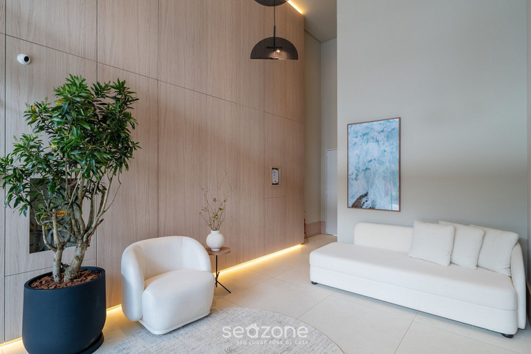 Interior, 1 Bedroom Apartment 550m From Jurere Beach Cej0304, Florianopolis