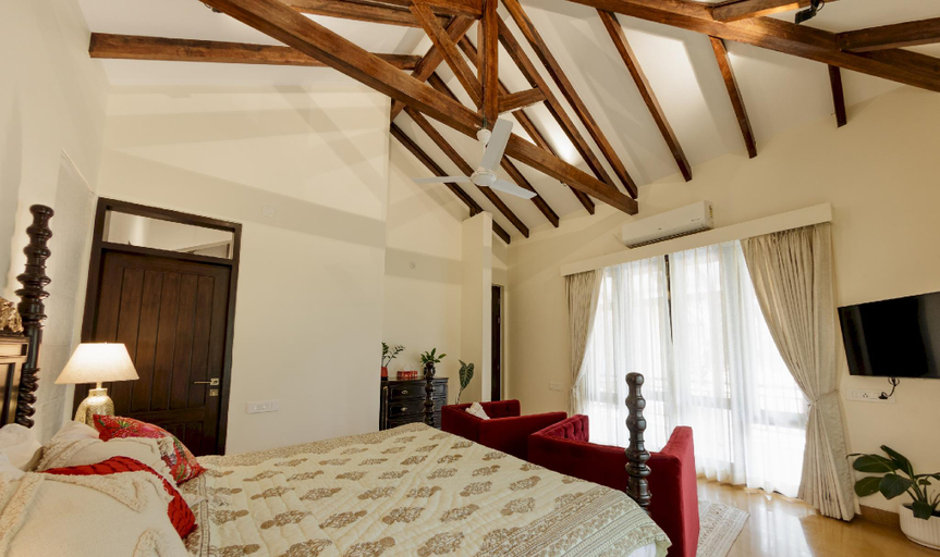 Bedroom 2, Shangri-La - 4BHK Luxury Villa, North Goa