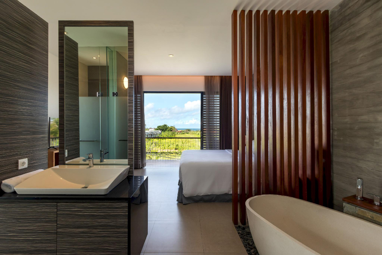 Bathroom, Swan Villa R by Villa Finder, Badung