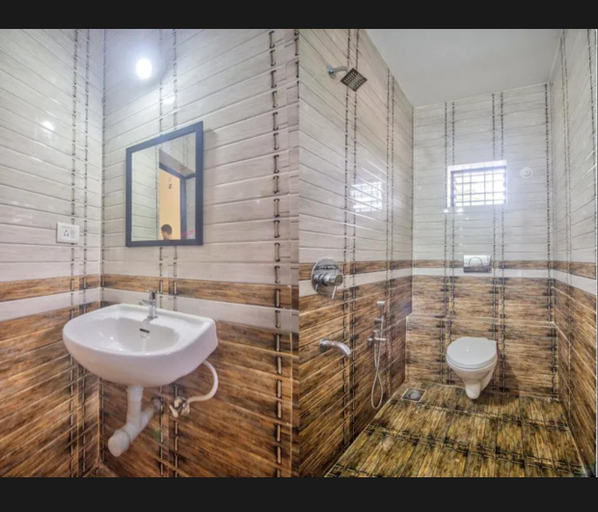 Bathroom 4, Crystal Bay Baga, North Goa