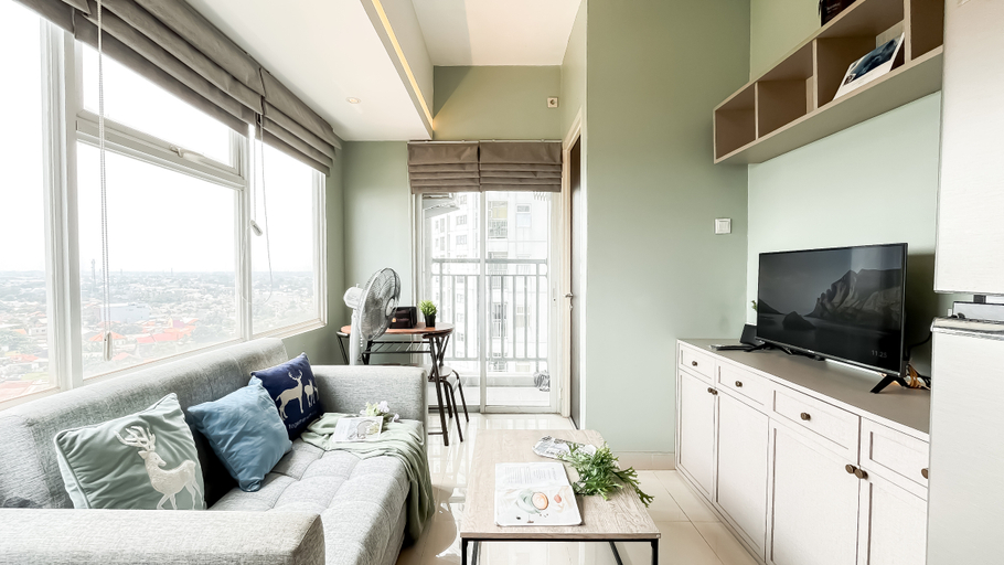 Others 2, Sage Tone 1BR at Serpong Garden Apartment By Travelio, Tangerang