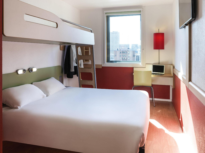 Bedroom 3, Ibis Budget Lyon Centre - Gare Part Dieu, Rhône