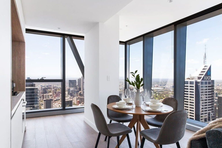 Interior 5, A 2BR Apt With Stunning City Views, Free Parking, Melbourne