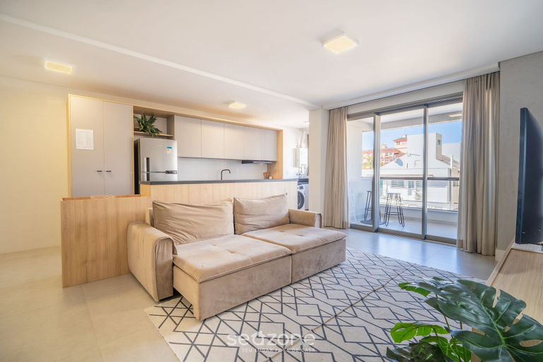 Interior 5, Apartment w/ Barbecue 150m the Beach Jurere Ran203, Florianopolis