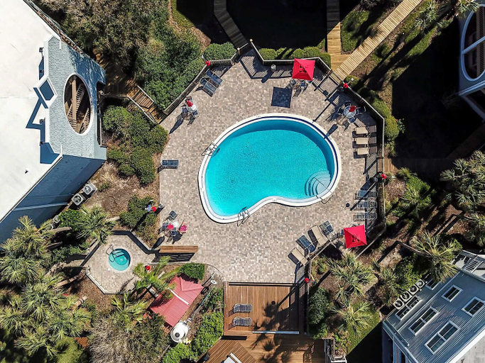 Aerial view 2, St Augustine Beach Luxury Resort Condo, Saint Johns