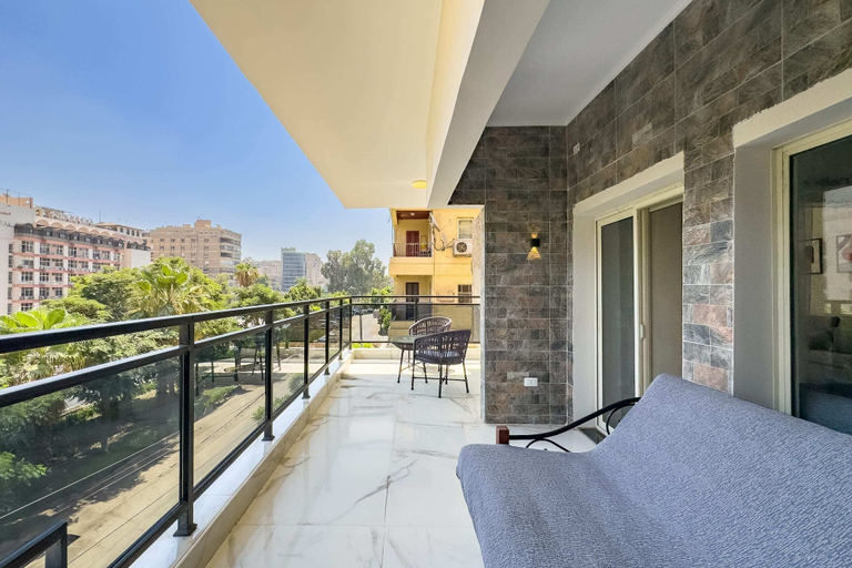 Terrace/patio 2, Xuru Stays I The 2bdr Emerald Pearl @ Heart of Heliopolis, Heliopolis