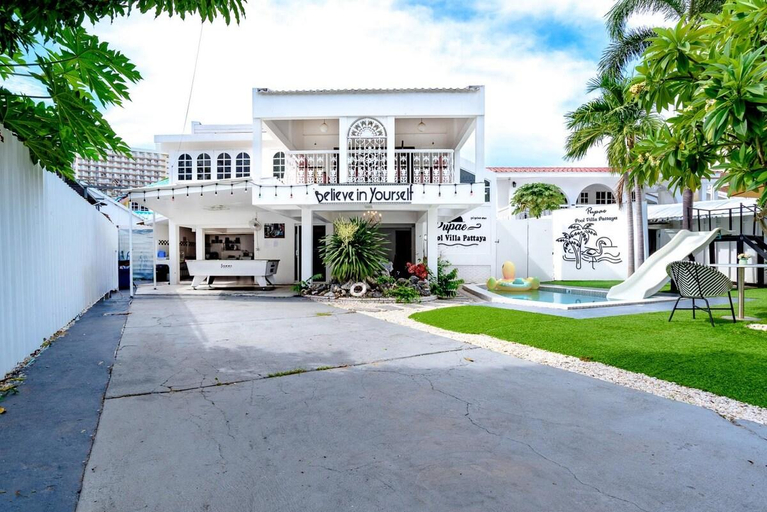 Cozy 6BR Pool Villa Close to Beach (CP6), Pattaya