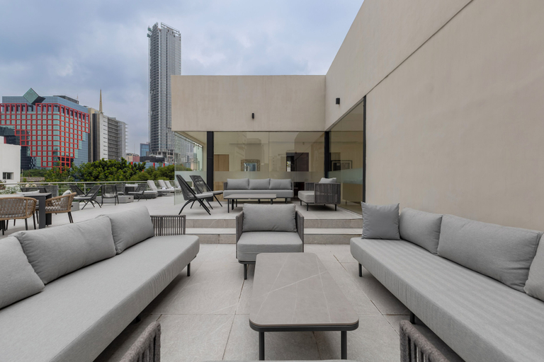 Rooftop terrace