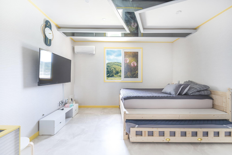Bedroom, A-One Pool Villa, Gimcheon