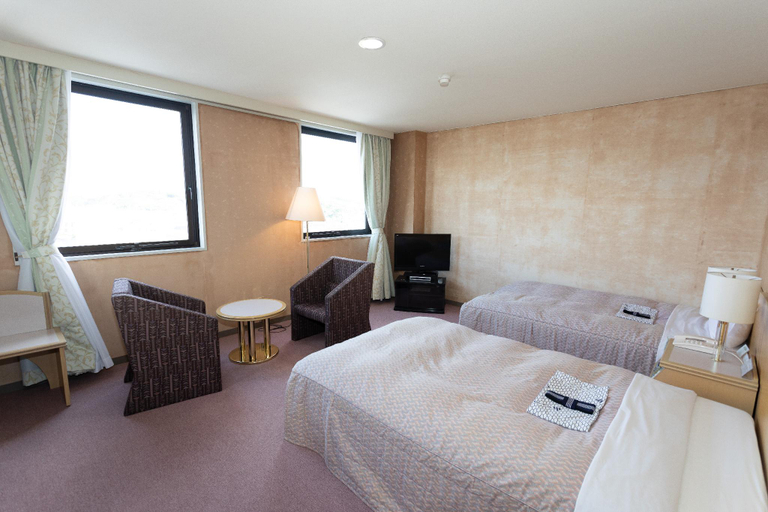 Bedroom 2, Onoda Central Hotel (Yamaguchi), San'yō-Onoda