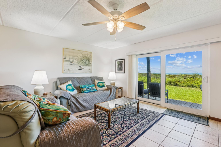 Living area 5, Oceanfront Luxury: 2BR Condo + Pool in St.aug, Saint Johns