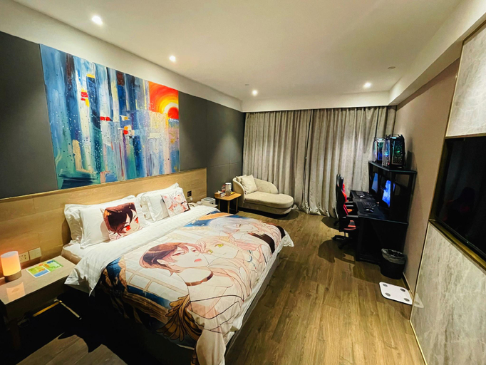 Bedroom 2, CJ Chaoji Hotel - Nanxiang Branch, Shanghai