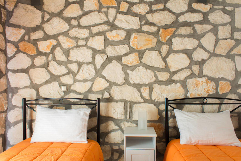 Bedroom 2, Harmony Villa 1 - 2bedrooms-sleeps 4-Fast Wifi- Parking-Near Laganas beach, Ionian Islands
