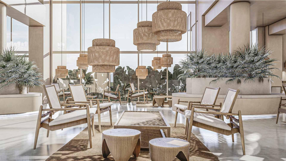 Public Area, Marietta Vitality Hotel, Cobb