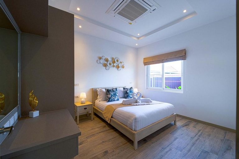 Bedroom 3, New Private Pool Villa with 3BR MV77, Hua Hin