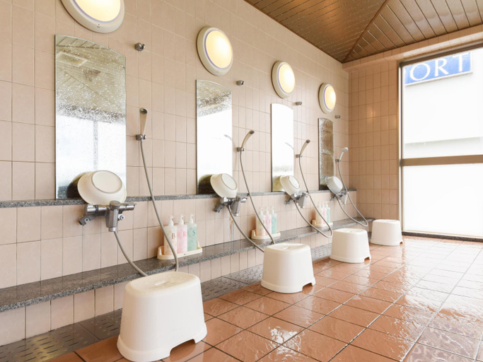 Bathroom 4, Hotel Hanatsubaki, Obama