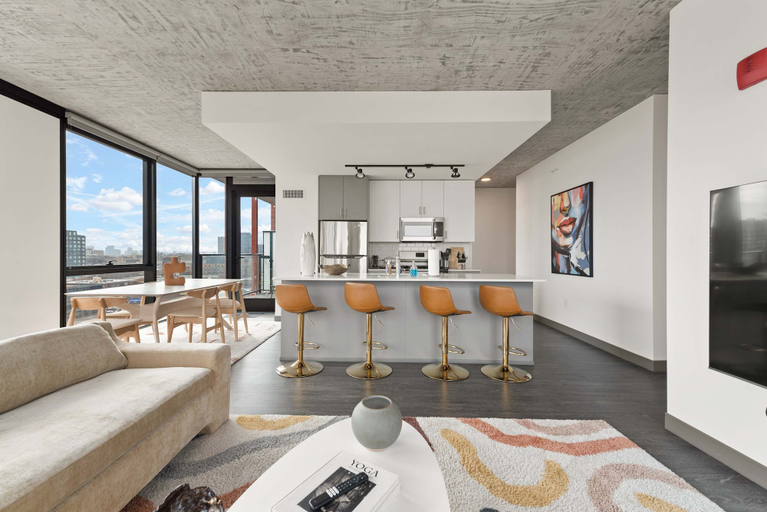 Room 2, Design Views in Fulton Market The Frame, Cook