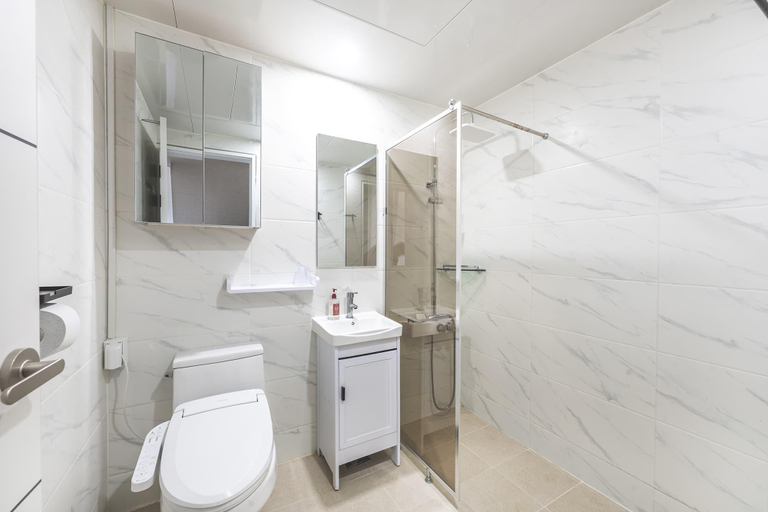 Bathroom 3, A-One Pool Villa, Gimcheon