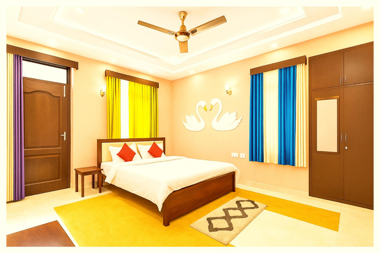 Bedroom 3, Goroomgo Hill View Homes Near Near Mall Road Bhimtal, Nainital