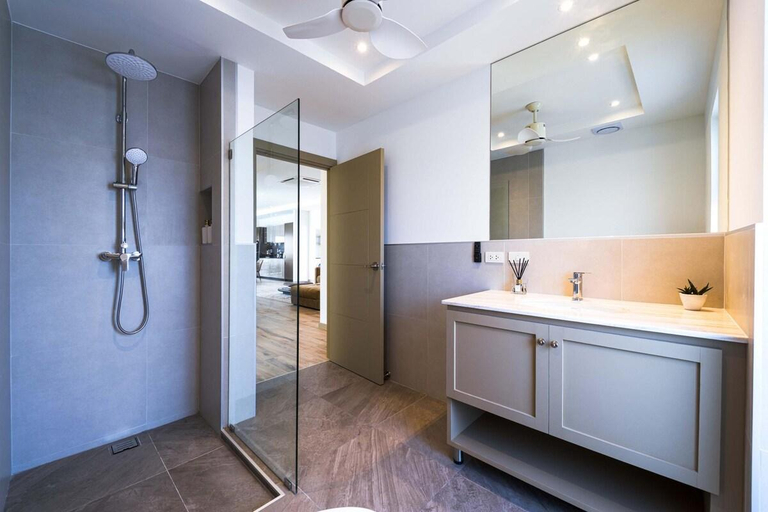 Bathroom 4, New Private Pool Villa with 3BR MV77, Hua Hin
