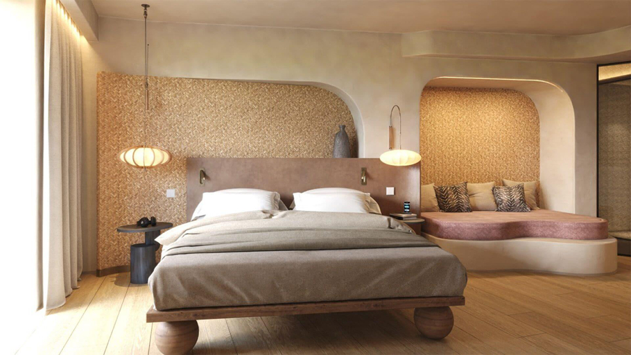 Bedroom 3, El Hotel Pacha, Baleares