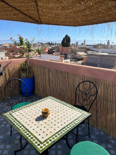 Balcony/terrace 2, Riad dar lakbira, Marrakech
