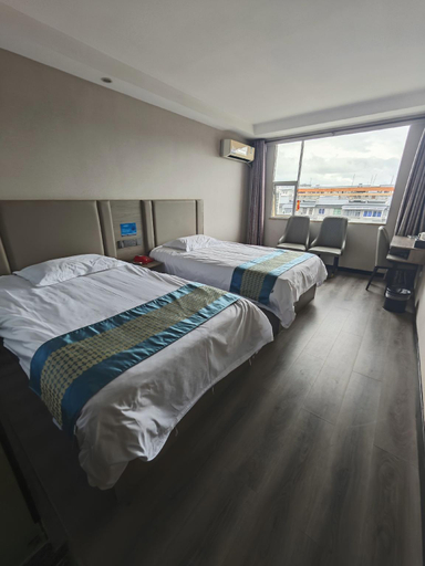Bedroom 2, TOWO Holiday Hotel Jingdezhen People Square Guomao, Jingdezhen